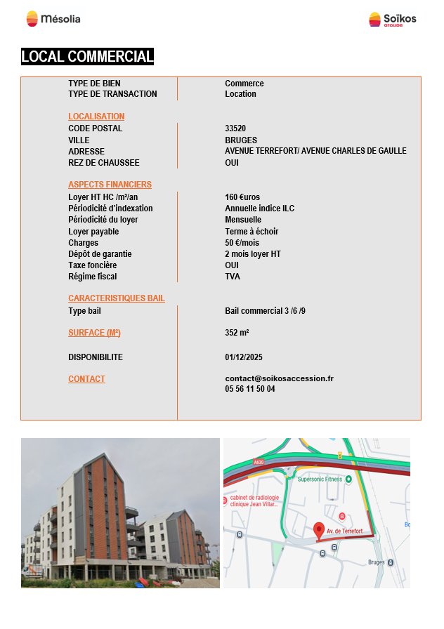 bruges terrefort 334 m²