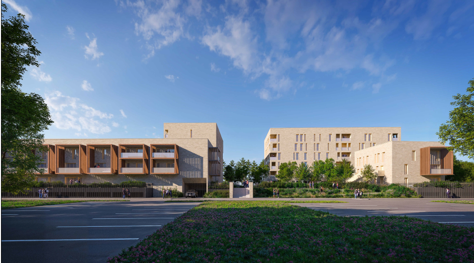 vue depuis avenue raymond Manaud